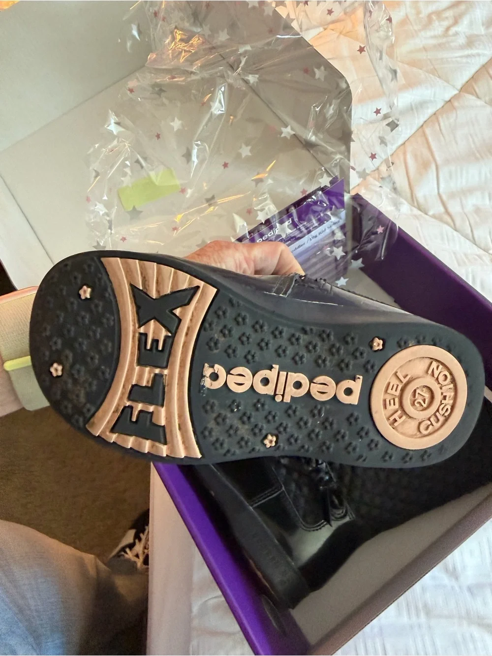 Pediped Naomi Boot - Black size 11 NIB